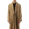 Loewe Men's Shawl Collar Coat In Brown
