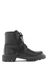 Loewe Sierra Ankle Boots In Vegetable Tanned Calfskin In Black