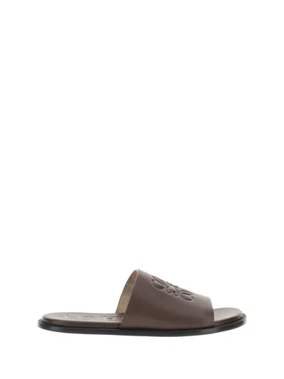 Loewe Men Slide Anagram Flex Sandals