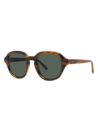 Loewe Men's Slim 50mm Round Sunglasses