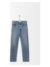 Loewe Logo-patch Straight Jeans In Blue