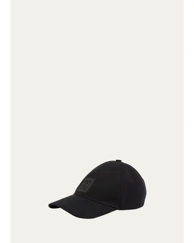 Loewe Men's Tonal Anagram Logo Baseball Cap In Gold