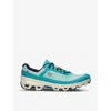 LOEWE LOEWE MEN'S TURQUOISE X ON-RUNNING CLOUDVENTURE RECYCLED-POLYESTER LOW-TOP TRAINERS