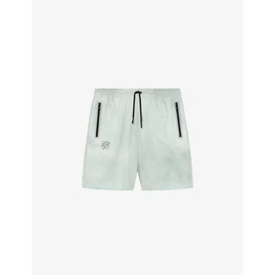 Loewe Mid Length Shorts In White/multicolor