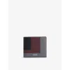 Loewe Calfskin Leather Panelled Bi-fold Wallet In Multi