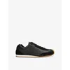 Loewe Ballet Runner 2.0 Suede-trimmed Leather Sneakers In Black