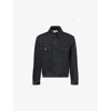 Loewe Anagram Denim Jacket In Black