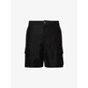 Loewe Viscose And Linen Cargo Shorts