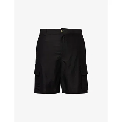 LOEWE MENS LOEWE X PAULA'S IBIZA MULTI-POCKETS WOVEN SHORTS