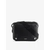 Loewe Small Pebble Leather Messenger Bag In Black