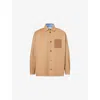 Loewe Long-sleeved Shirt Jacket In Multi