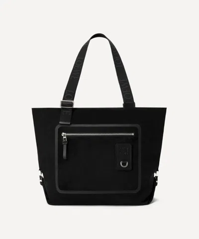 Loewe Mens Flex Zipped Tote Bag In Black
