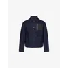 Loewe Denim Cotton Jacket With Collared Design And Pockets