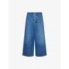 Loewe Cropped Denim Jeans