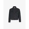 Loewe Anagram Denim Jacket In Black