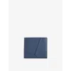 Loewe Leather Puzzle Edge Wallet In Blue