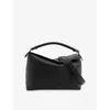 Loewe Mens Black Puzzle Edge Large Leather Top-handle Bag