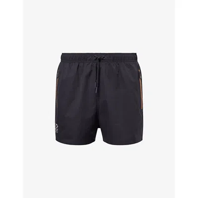 Loewe Mens Black  X On Performance Shell Shorts