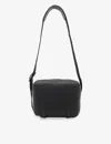 Loewe Mens Military Extra-small Leather Cross-body Bag Black In Black