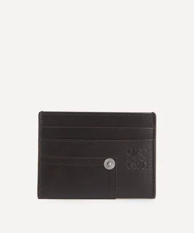 Loewe Mens Panta Plain Cardholder In Brown