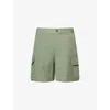 Loewe X Paula's Ibiza Cotton Twill Cargo Shorts