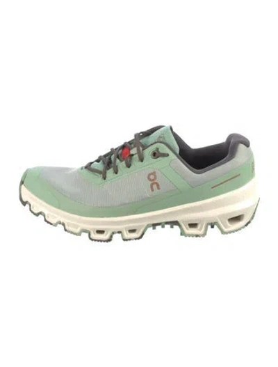 Pre-owned Loewe Mesh Athletic Sneakers In Green