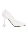 Loewe Toy Sequin Stiletto Pumps In White