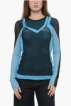 Loewe Long Sleeve Top In Mesh