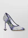 Loewe Scarpe Con Tacco Toy In Rete Decorata Donna