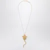 Loewe Mickey Mouse Necklace In Gold Brass In Gold