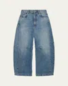 Loewe Mid-rise Barrel-leg Jeans