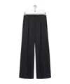 Loewe Trousers In Wool In Black