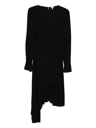 Loewe Midi Dress In Black