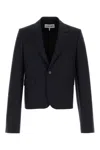 Loewe Navy Blue Wool Blazer