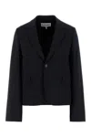 Loewe Navy Blue Wool Blazer