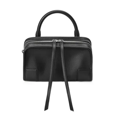 Loewe Mini Amazona 180 Bag In Soft Calfskin In Red