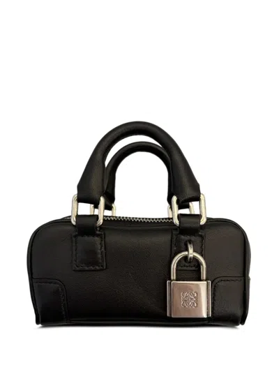 Loewe Mini Amazona Tote Bag In Black