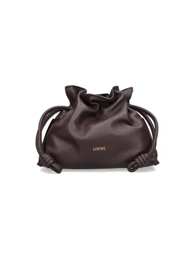 Loewe Mini Bag "flamenco Clutch" In Brown