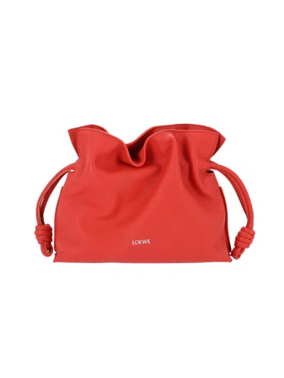 Loewe Mini Bag "flamenco Clutch" In Orange