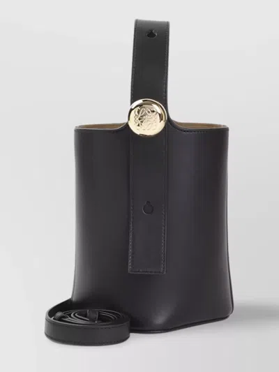 LOEWE MINI BUCKET BAG PEBBLE LEATHER