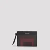 Loewe Mini Compact Wallet In Black