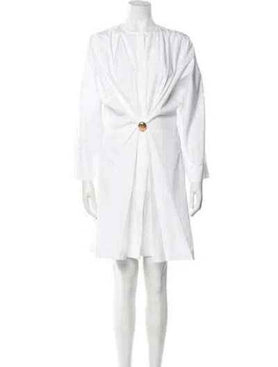 Pre-owned Loewe Mini Dress W/ Tags In White