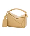 Loewe Mini Featherlight Puzzle Bag In Nappa Lambskin In Neutral