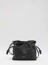 Loewe Mini Flamenco Clutch Bag In Black