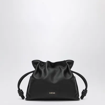 Loewe Mini Flamenco Clutch Bag In Black