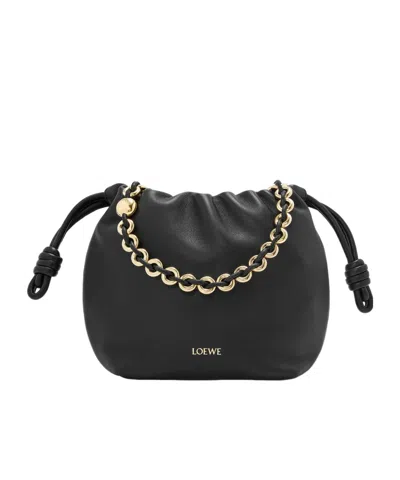 LOEWE LOEWE FLAMENCO DRAWSTRING MINI SHOULDER BAG