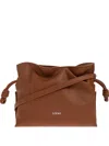 Loewe Mini Flamenco Drawstring Cross Body Bag In Brown