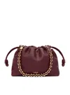 Loewe Medium Flamenco Purse In Mellow Nappa Lambskin In Red
