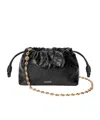 Loewe Mini Flamenco Purse In Eel In Brown