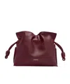 Loewe Mini Flamenco Clutch In Nappa Calfskin In Black